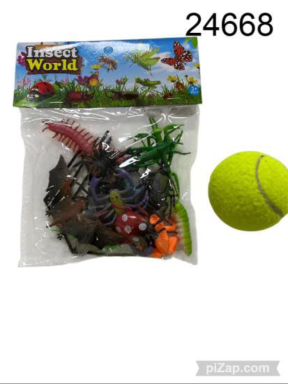 Imagen de ANIMALES INSECTOS SET EN BOLSA 6.25